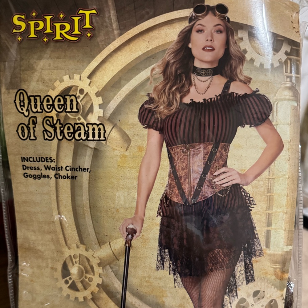 Queen of Steam Costume size XL